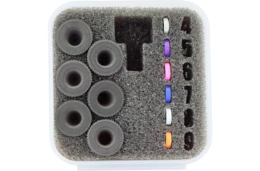 Image of Specialty Archery Iron I Rifle Peep Kit Contains 6 Apertures and 6 Verifiers w/ Case, 1502627