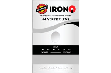 Image of Specialty Archery Iron I Rifle Peep Verifier #4 Silver, 1502635