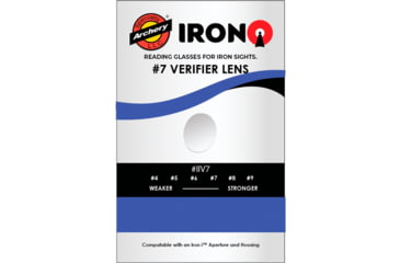 Image of Specialty Archery Iron I Rifle Peep Verifier #7 Blue, 1502638