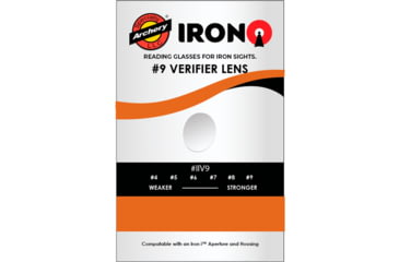 Image of Specialty Archery Iron I Rifle Peep Verifier #9 Orange, 1502640