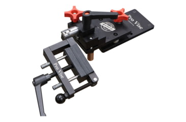 Image of Specialty Archery Pro Vise Micro Adjust Bow Vise, Black/Red, PRP-PV
