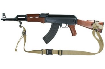 Image of Specter Gear 2 Point Tactical Sling, AK-47 Full Stock, w/ ERB - Coyote