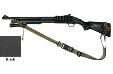 Image of Specter Gear 2 Point Tactical Sling, Mossberg 590/590A1 w/ Hogue 12in LOP Stock, Ambidextrous w/ ERB,Black 763 BLK-ERB