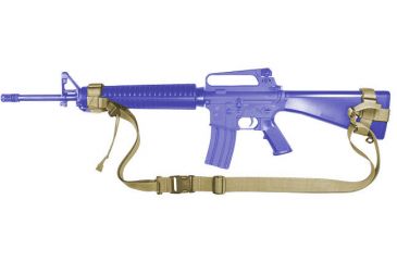 Image of Specter Gear 2 Point Tactical Sling, M-16A2 , w/ ERB, Ambidextrous - Coyote