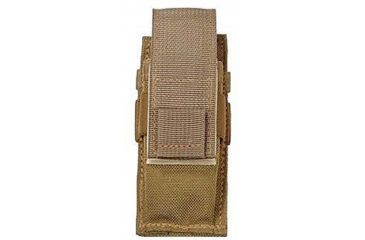 Image of Specter Gear 277 Single Universal Pistol Mag Pouch for 2/2.25in Belts - Air Force Tiger Stripe