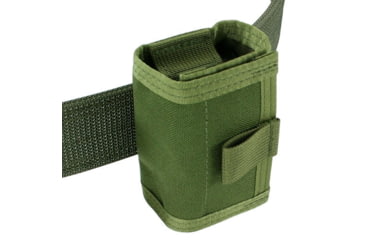 Image of Specter Gear Belt Mounted 6 Pack 6 rd. Shotshell Carrier, Fits 2in Duty and Tactical Belts, OD Green, 1004 OD