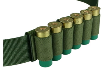Image of Specter Gear Belt Mounted 6 rd. Shotshell Carrier, Fits 1.75in Pants Belts, OD Green, 890 OD