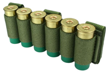 Image of Specter Gear Belt Mounted 6 rd. Shotshell Carrier, Fits 2in Duty and Tactical Belts, OD Green, 891 OD