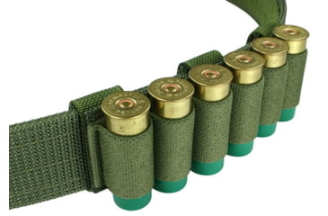 Image of Specter Gear Belt Mounted 6 rd. Shotshell Carrier, Fits 2in Duty and Tactical Belts, OD Green, 891 OD