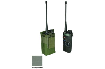 Image of Specter Gear Belt Mounted Radio Pouch, fits Baofeng UV-5R / BF-F8HP With Extended Length Battery, Foliage Green, 1207 FG