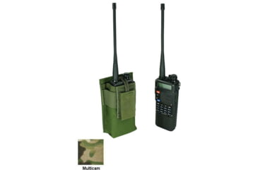 Image of Specter Gear Belt Mounted Radio Pouch, fits Baofeng UV-5R / BF-F8HP With Extended Length Battery, Multicam, 1207 MULT