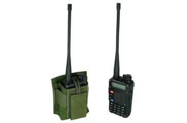 Image of Specter Gear Belt Mounted Radio Pouch, fits Baofeng UV-5R / BF-F8HP With Standard Length Battery, OD Green, 1205 OD