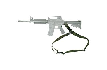 Image of Specter Gear CCS Convertible 1 or 2 Point Tactical Sling, Steel Hook Attachment Version, Olive Drab, 842 OD-ERB
