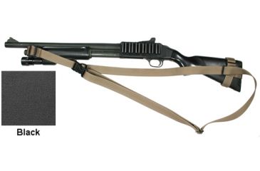 Image of Specter Gear CQB Sling, Mossberg 590/590A1 w/ Hogue 12in LOP Stock, Ambidextrous - Black 760 BLK