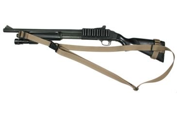 Image of Specter Gear CQB Sling, Mossberg 590/590A1 w/ Hogue 12in LOP Stock, Ambidextrous - Coyote 760 COY