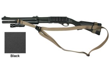 Image of Specter Gear CQB Sling, Remington 870 and 11/87 w/ Hogue 12in LOP Stock, Ambidextrous - Black 752 BLK
