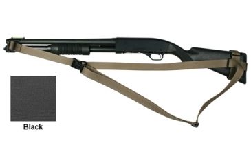 Image of Specter Gear CQB Sling, Winchester 1300 / FN Police  w/ Hogue 12in LOP Stock, Ambidextrous - Black 764 BLK