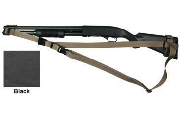 Image of Specter Gear CST Sling, Winchester 1300 / FN Police  w/ Hogue 12in LOP Stock, Ambidextrous - Black 765 BLK