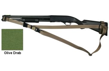 Image of Specter Gear CST Sling, Winchester 1300 / FN Police  w/ Hogue 12in LOP Stock, Ambidextrous - OD Green 765 OD