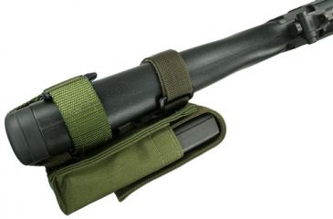 Image of Specter Gear FN FAL Buttstock Magazine Pouch, Holds (1) 20 rd. 7.62x51mm Magazine, Fits Fixed Stocked FN FAL Type Rifles, Olive Drab, Drab 838-OD