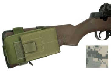 Image of Specter Gear M-14 Buttstock Magazine Pouch, Holds (1) 20 rd. 7.62x51mm Magazine, Fits Fixed Stocked M-14 Rifles, Army ACU Camo, Army ACU Camo 837-ACU