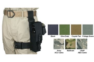 Image of Specter Gear Mk 9 Chemical Agent Dispenser Tactical Thigh Rig Coyote 663coy