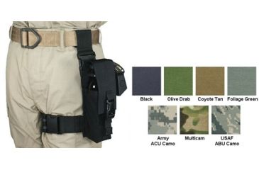 Image of Specter Gear Mk 9 Chemical Agent Dispenser Tactical Thigh Rig Od Green 663od