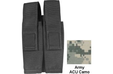 Image of Specter Gear Modular 9mm SMG 30rd. Mag Pouch, Holds 2 - ACU Camo, 336-ACU