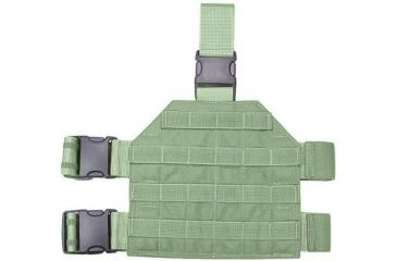 Image of Specter Gear Modular MOLLE/PALS Tactical Thigh Rig - Foliage Green, 267-FG
