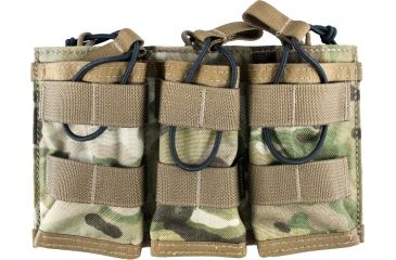 Image of Specter Gear Modular Triple 5.56mm 30rd. Rapid Reload Mag Pouch (Holds 3) - MultiCam 473 MULT 