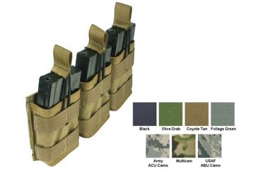 Image of Specter Gear Modular Triple 5 56 20rd Rapid Reload Mag Pouch Holds 3 Black 653blk