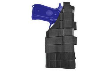 Image of Specter Gear Molle Pals Compatible Mod Tac Holster, Springfield XD Tac 9mm, pt40S/W, pt357 SIG, pt45ACP, 5 Barrel, Black 599-BLK