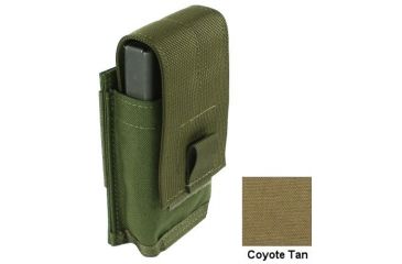 Image of Specter Gear MOLLE/ PALS Compatible Modular 7.62 NATO 20rd. Magazine Single Pocket Single Magazine Pouch,Coyote 745 COY