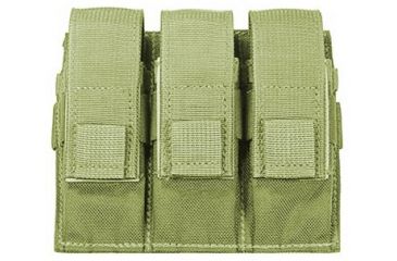 Image of Specter Gear MOLLE / PALS Modular Triple Pistol Magazine Pouch, Universal - OD Green - 276-OD