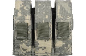 Image of Specter Gear MOLLE PALS Modular Triple Pistol Magazine Pouch, ACU Camo 276ACU