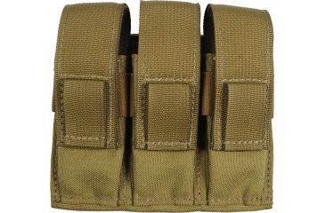 Image of Specter Gear MOLLE PALS Modular Triple Pistol Magazine Pouch,  Coyote 276COY