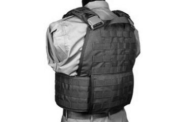 Image of Specter Gear Mpc-1 Plate Carrier Replacement Side Panel Assembly l, Black 678BLK