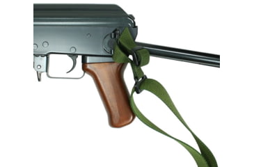 Image of Specter Gear Raider 2 Point Tactical Sling, AK-47 with Folding Stock, Braided Lanyard, Emergency Release, Black, 548 BLK-ERB-BL