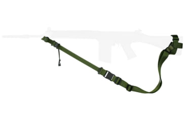 Image of Specter Gear Raider 2 Point Tactical Sling, FN FAL, standard fixed stock, Braided Lanyard, Emergency Release, Coyote Tan, 546 COY-ERB-BL