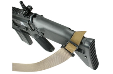 Image of Specter Gear Raider 2 Point Tactical Sling, FN SCAR, Braided Lanyard, Emergency Release, Coyote Tan, 727 COY-ERB-BL