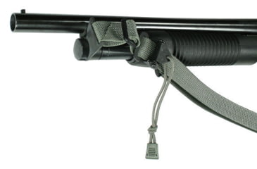 Image of Specter Gear Raider 2 Point Tactical Sling, Mossberg 500 / Maverick 88 with M-4 type stock, Braided Lanyard, Emergency Release, Olive Drab Green, 645 OD-ERB-BL
