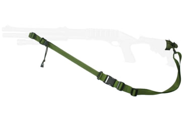 Image of Specter Gear Raider 2 Point Tactical Sling, Winchester 1300 / FN TPS with M-4 type stock, Braided Lanyard, Emergency Release, Coyote Tan, 646 COY-ERB-BL