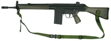 Image of Specter Gear Raptor 2 Point Tactical Sling for HK91/HK93/HK53, Black 950 BLK-ERB