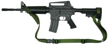 Image of Specter Gear Raptor 2 Point Tactical Sling for M4A1, Black 938 BLK-ERB