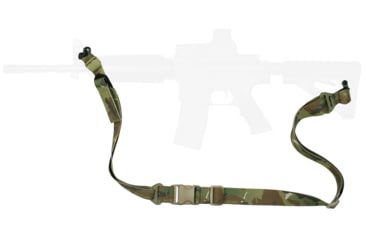 Image of Specter Gear Recon 2 Point Tactical Sling, M-4A1, with Magpul collapsible stock &amp; side front sling swivel, Emergency Release, Olive Drab Green, 1109 OD-ERB