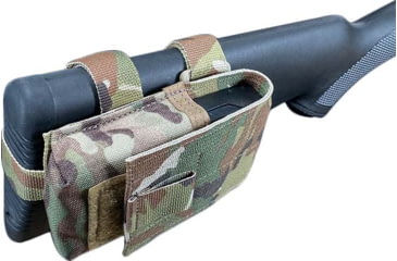Image of Specter Gear Ruger Mini-14 Buttstock Magazine Pouch, Holds 20 round 5.56mm Magazine, Rear Adapter Provided, Multicam, 911 MULT