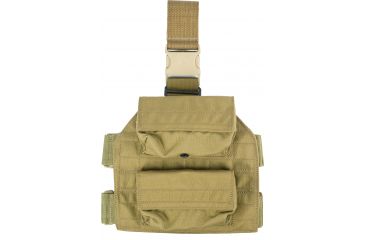 Image of Specter Gear Shot Shell Tactical Thigh 12 Gauge Pouch, Coyote Tan 105-COY