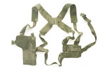 Image of Specter Gear Vertical Shoulder Holster w/ Double Pistol Mag Pouch, M9 / Beretta 92F - MultiCam, 418-LH-MULT