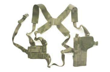 Image of Specter Gear Shoulder Holster w/ Double Mag Pouch, M9 / Beretta 92F - MultiCam, 418-RH-MULT