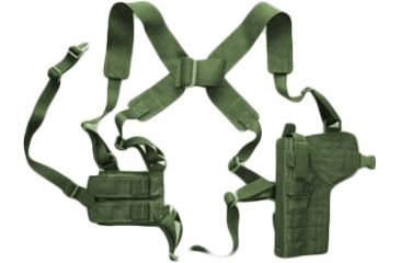 Image of Specter Gear Shoulder Holster w/ Double Mag Pouch, M9 / Beretta 92F - OD Green, 418-LH-OD